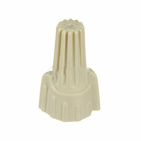 AMERICAN IMAGINATIONS Beige Plastic Wing Type Wire Connector AI-37327